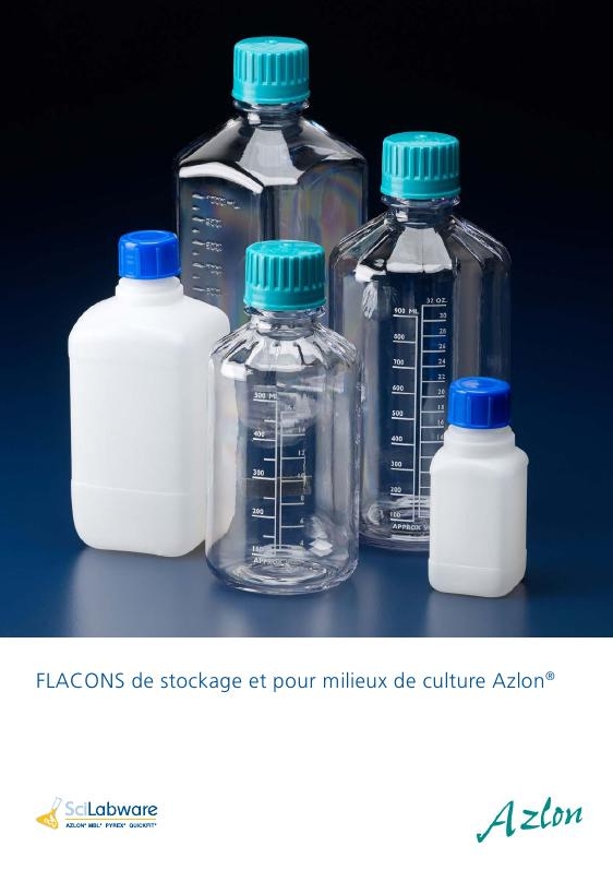 Gamme Flacon Azlon scilabware