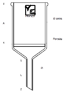 Entonoir filtrant