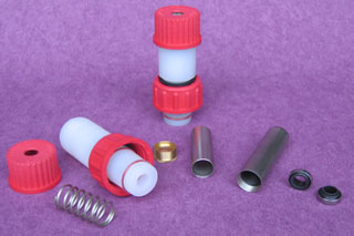 PTFE mixing parts for industrial and lab glassware